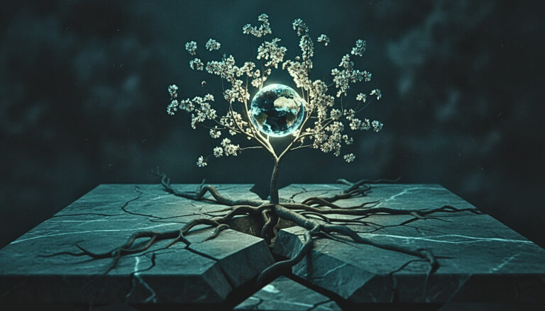 gemini-2.5-flash-image_a_surreal_and_vibrant_cinematic_photo_of_A_cracked_gray_marble_surface_cold_and_-0 - Edited